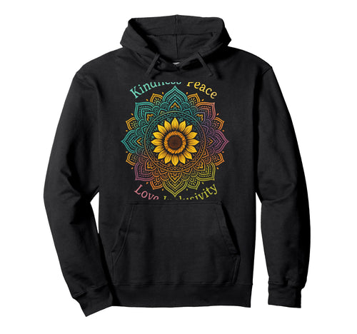 Kindness Peace Love Inclusivity Hoodie - Streetwear Style Men Women - T-Shirt, Sweatshirt, Hoodie