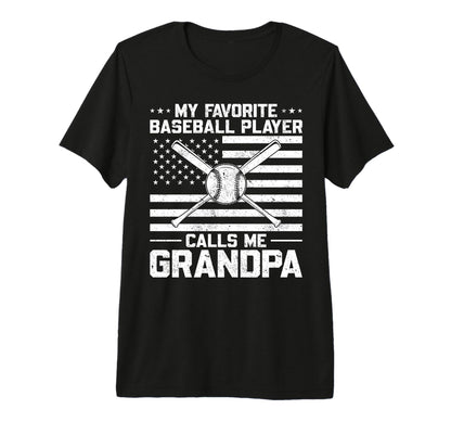 My Favorite Baseball Player Calls Me T-Shirt - Graphic Print Unisex - T-Shirt, Sweatshirt, Hoodie
