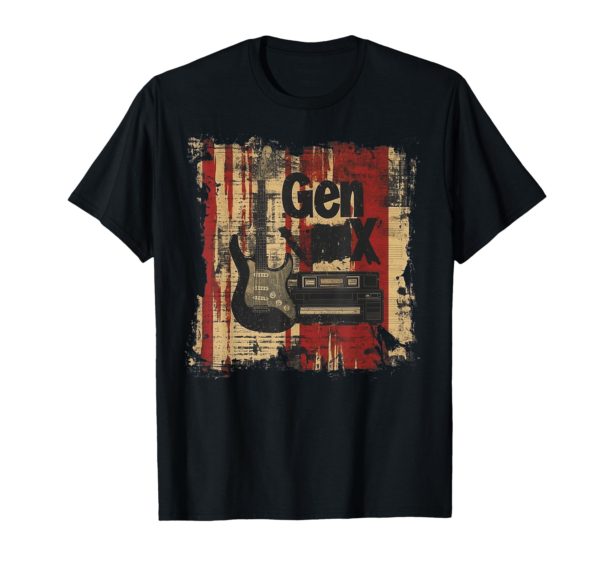 80S 90S Punk Grunge Music Gen X Rocker T-Shirt - Graphic Print Unisex - T-Shirt, Sweatshirt, Hoodie