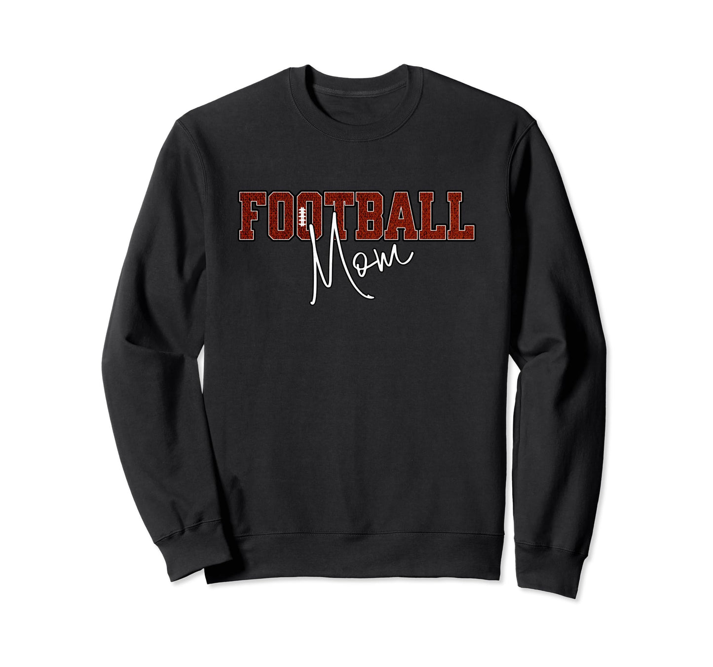 Proud Football Mom Game Day Sweatshirt - Minimalist Print for Adults - T-Shirt, Sweatshirt, Hoodie