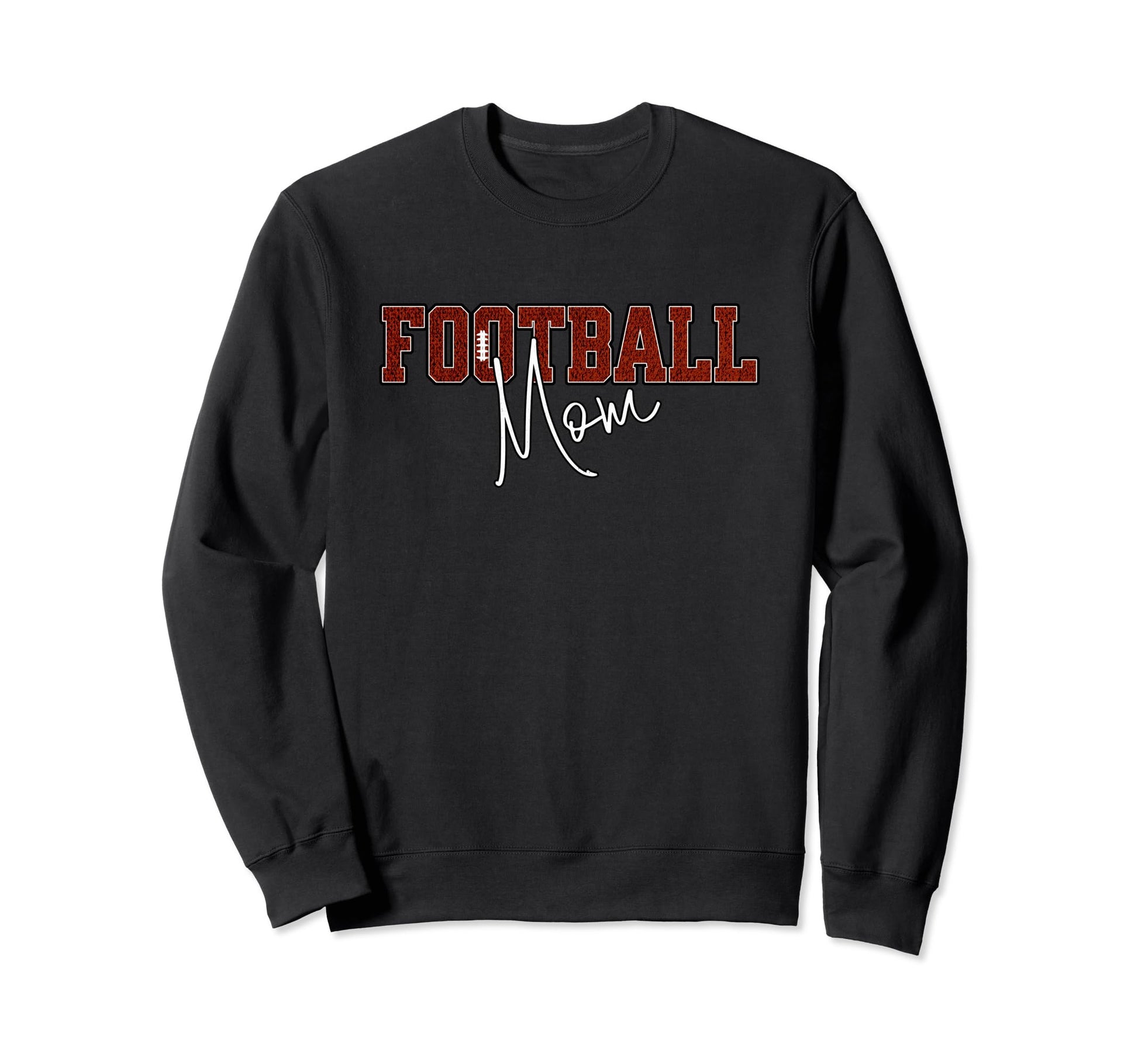 Proud Football Mom Game Day Sweatshirt - Minimalist Print for Adults - T-Shirt, Sweatshirt, Hoodie