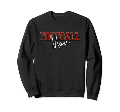 Proud Football Mom Game Day Sweatshirt - Minimalist Print for Adults - T-Shirt, Sweatshirt, Hoodie