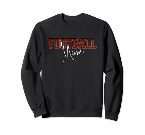 Proud Football Mom Game Day Sweatshirt - Minimalist Print for Adults - T-Shirt, Sweatshirt, Hoodie