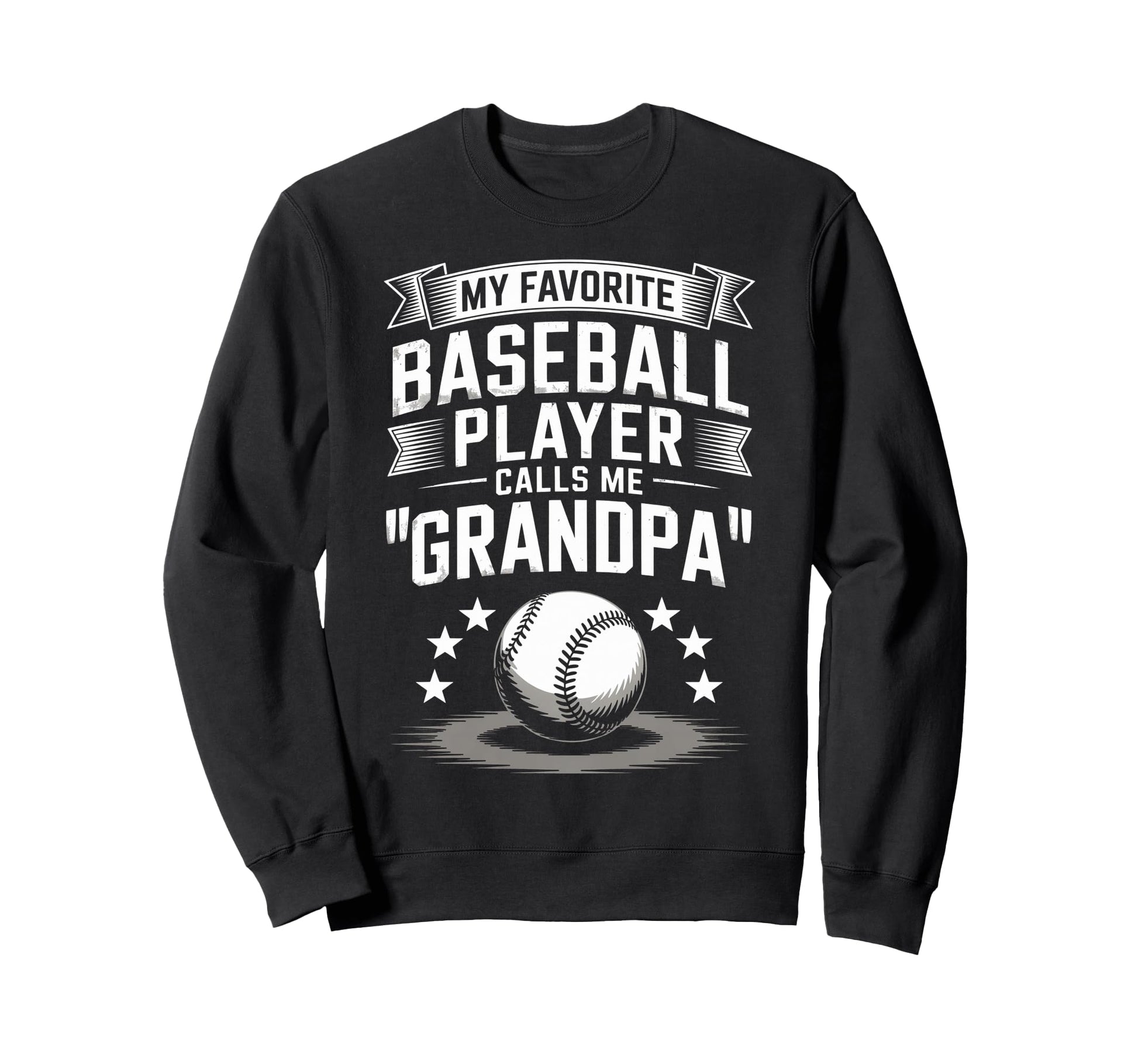Funny My Favorite Baseball Player Sweatshirt - Custom Art Print for Adults - T-Shirt, Sweatshirt, Hoodie