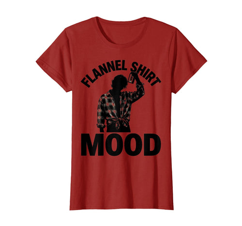 Flannel Mood 90S T-Shirt - Graphic Print Men Women - T-Shirt, Sweatshirt, Hoodie