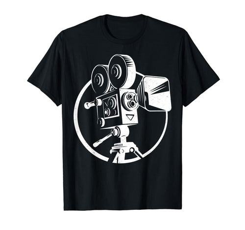 Film Lover 35Mm 70Mm Movie Camera T-Shirt - Streetwear Style Unisex - T-Shirt, Sweatshirt, Hoodie