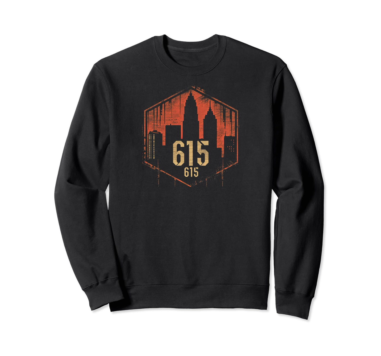 615 Grit 90S Grunge Urbandecay Sweatshirt - Aesthetic Graphic Men Women - T-Shirt, Sweatshirt, Hoodie