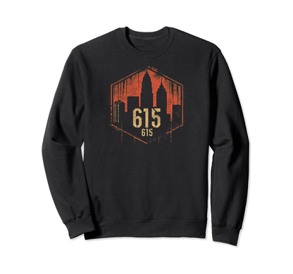 615 Grit 90S Grunge Urbandecay Sweatshirt - Aesthetic Graphic Men Women - T-Shirt, Sweatshirt, Hoodie
