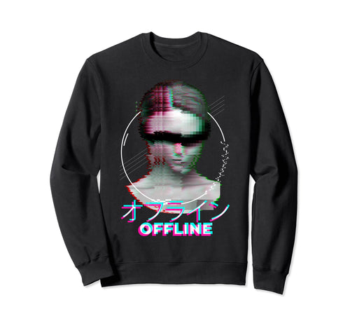 Japanese 90S Minimal Soft Grunge Sweatshirt - Minimalist Print Men Women - T-Shirt, Sweatshirt, Hoodie