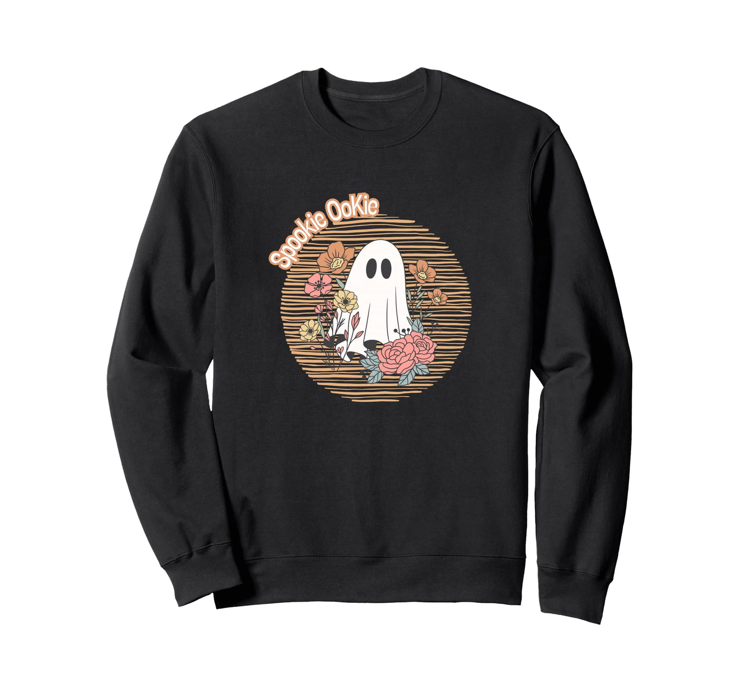 Halloween Cozy Spooky Ghost Fall Fun Sweatshirt - Trendy Graphic Men Women - T-Shirt, Sweatshirt, Hoodie