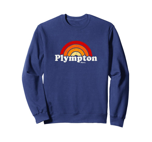Plympton Massachusetts Ma 70S Sweatshirt - Custom Art Print for Adults - T-Shirt, Sweatshirt, Hoodie