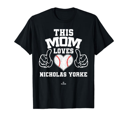 This Mom Loves Nicholas Yorke Prospect T-Shirt - Unique Graphic for Adults - T-Shirt, Sweatshirt, Hoodie