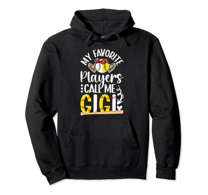 Favorite Players Call Me Gigi Baseball Hoodie - Unique Graphic Unisex - T-Shirt, Sweatshirt, Hoodie