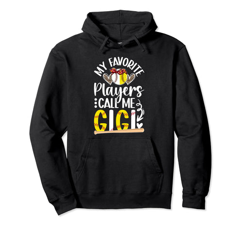 Favorite Players Call Me Gigi Baseball Hoodie - Unique Graphic Unisex - T-Shirt, Sweatshirt, Hoodie