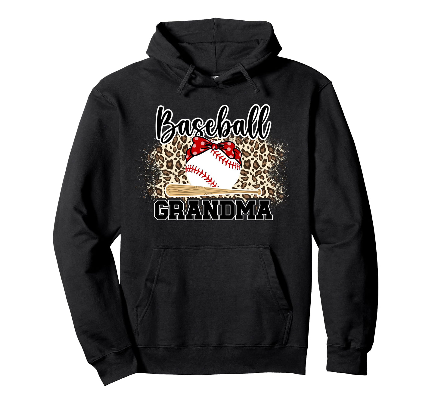 Baseball Grandma Baseball Player Hoodie - Minimalist Print for Adults - T-Shirt, Sweatshirt, Hoodie
