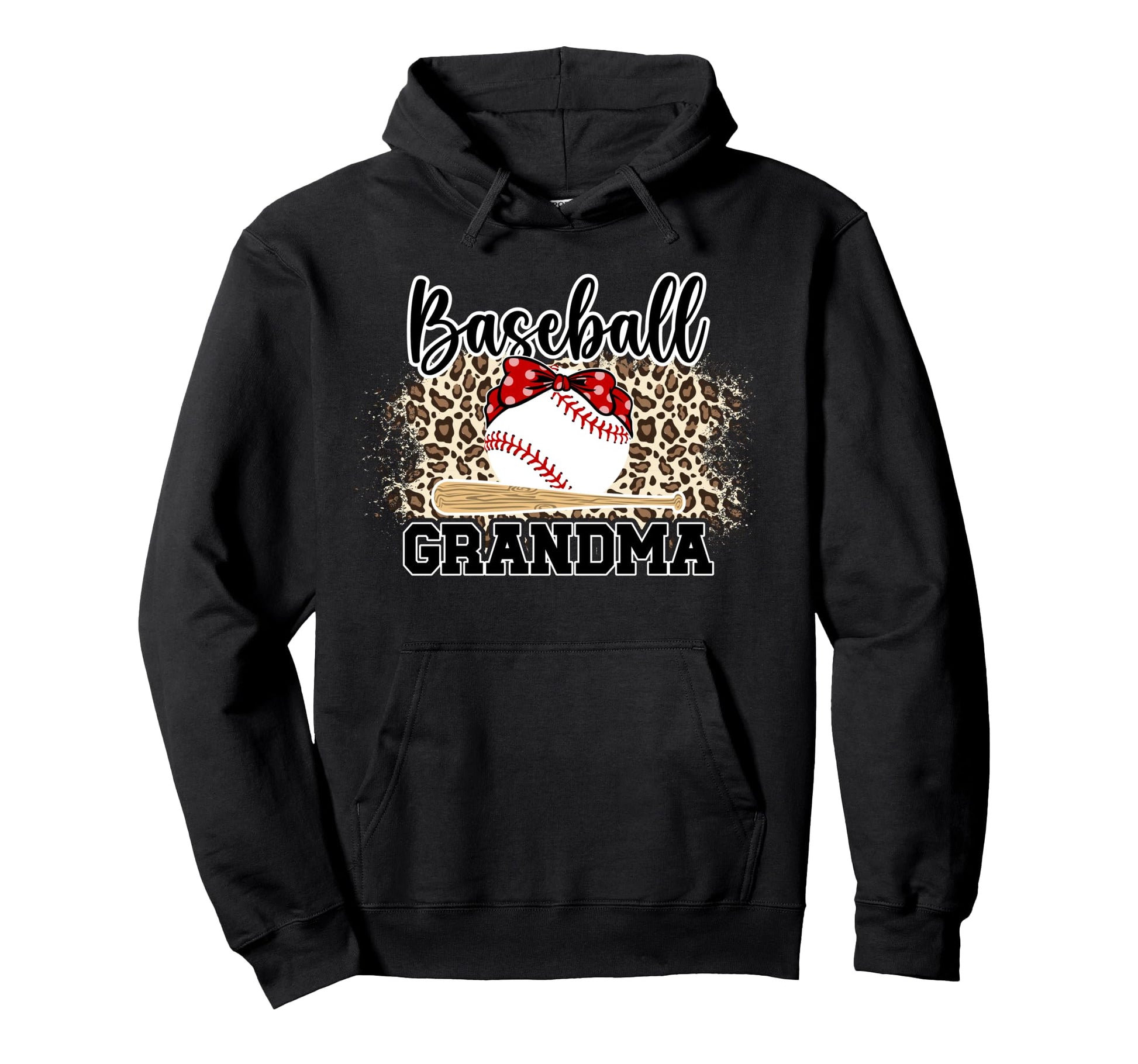 Baseball Grandma Baseball Player Hoodie - Minimalist Print for Adults - T-Shirt, Sweatshirt, Hoodie