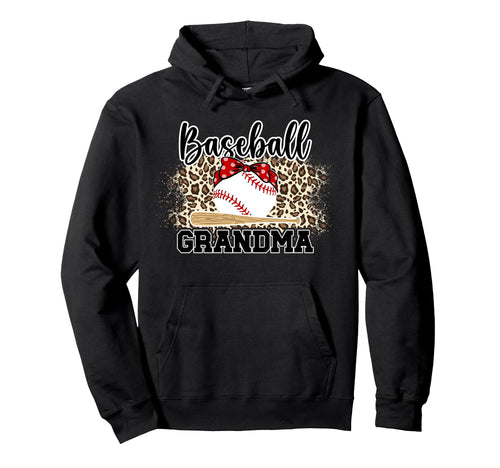 Baseball Grandma Baseball Player Hoodie - Minimalist Print for Adults - T-Shirt, Sweatshirt, Hoodie