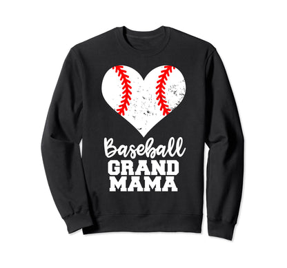 Baseball Grandmama Funny Baseball Sweatshirt - Trendy Graphic for Adults - T-Shirt, Sweatshirt, Hoodie