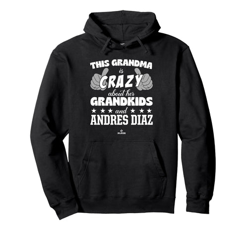 Grandma Crazy Andres Diaz Prospect Hoodie - Fun Novelty Design for Adults - T-Shirt, Sweatshirt, Hoodie