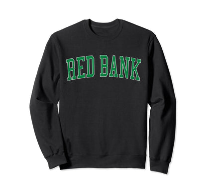 Red Bank Tn Distressed Green Sweatshirt - Casual Everyday Wear Unisex - T-Shirt, Sweatshirt, Hoodie