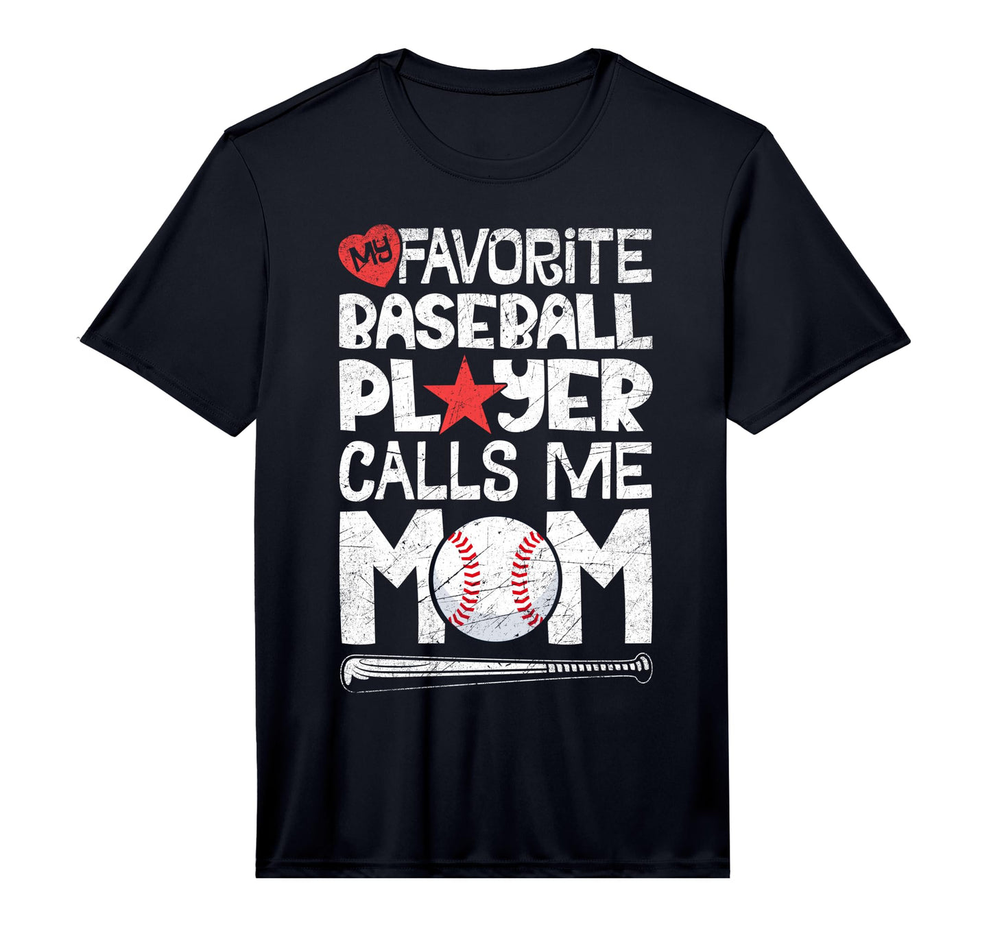 My Favorite Baseball Player Calls Me T-Shirt - Novelty Apparel for Adults - T-Shirt, Sweatshirt, Hoodie