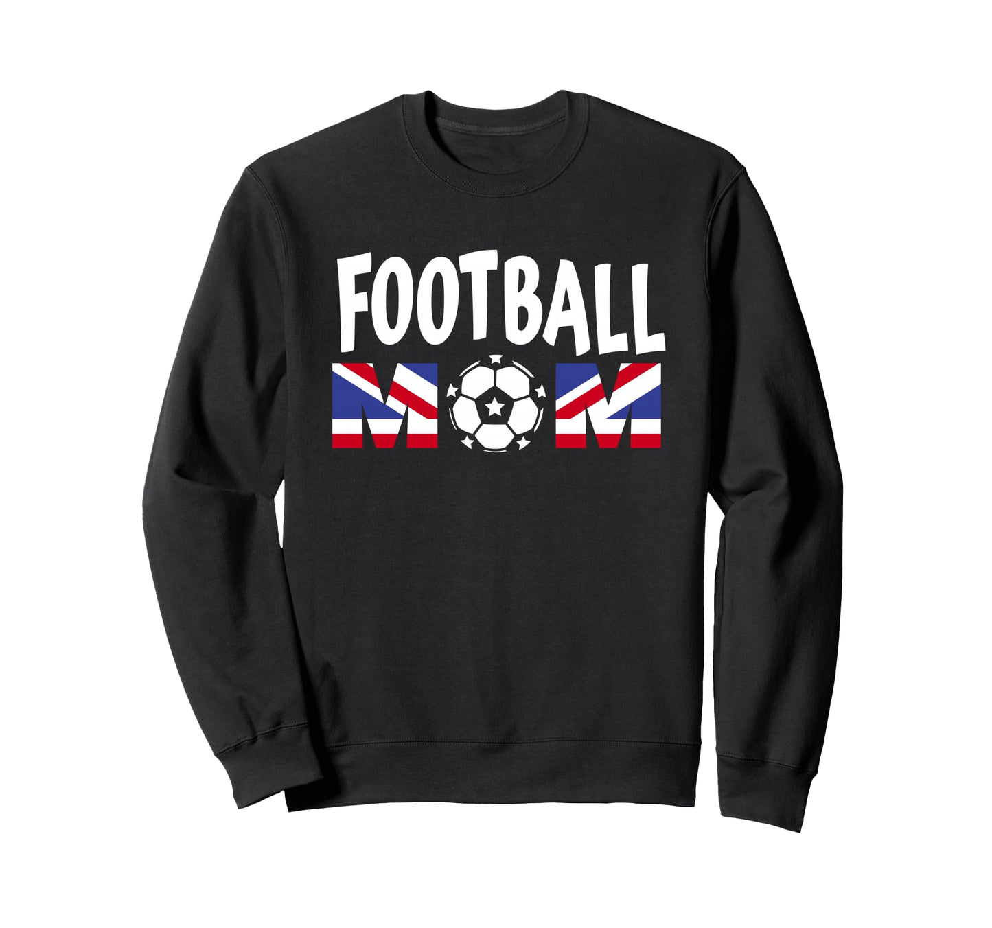 Football Mom Soccer Game Day Gift Sweatshirt - Graphic Print Men Women - T-Shirt, Sweatshirt, Hoodie