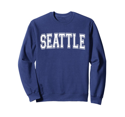 Seattle Wa Washington Usa Sweatshirt - Casual Everyday Wear for Adults - T-Shirt, Sweatshirt, Hoodie