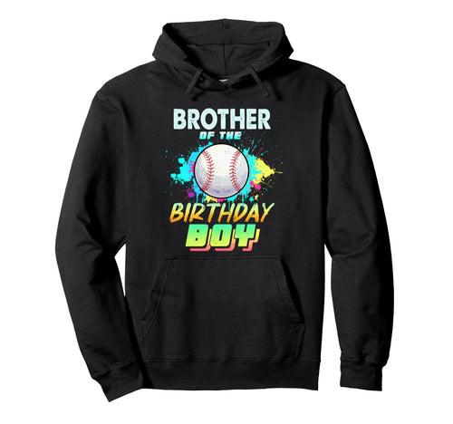 Brother Birthday Baseball Matching Hoodie - Minimalist Print Men Women - T-Shirt, Sweatshirt, Hoodie