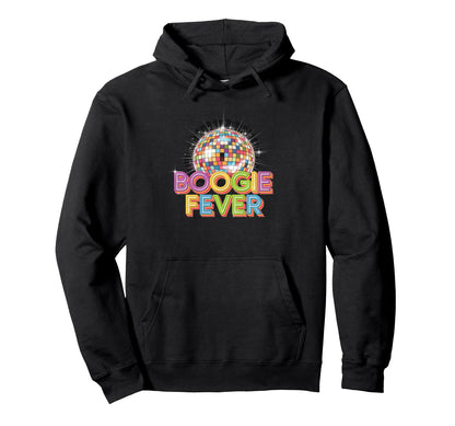 Disco Ball Boogie Fever Discoball Party Hoodie - Minimalist Print Unisex - T-Shirt, Sweatshirt, Hoodie