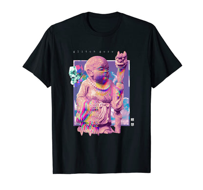 Aesthetic Vaporwave Abstract Buddha T-Shirt - Trendy Graphic Unisex - T-Shirt, Sweatshirt, Hoodie