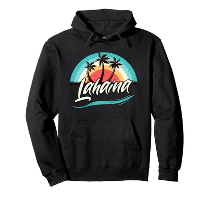Matching Family Vacation Sunset Lahaina Maui Hoodie - Graphic Print Unisex - T-Shirt, Sweatshirt, Hoodie