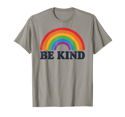 Lgbtq Be Kind Gay Pride Lgbt Ally Rainbow T-Shirt - Graphic Print Unisex - T-Shirt, Sweatshirt, Hoodie