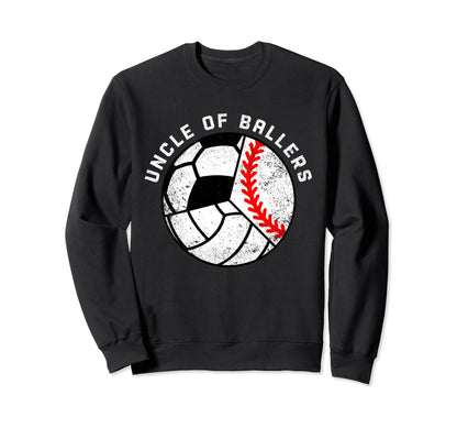 Uncle Ballers Funny Baseball Sweatshirt - Aesthetic Graphic Men Women - T-Shirt, Sweatshirt, Hoodie
