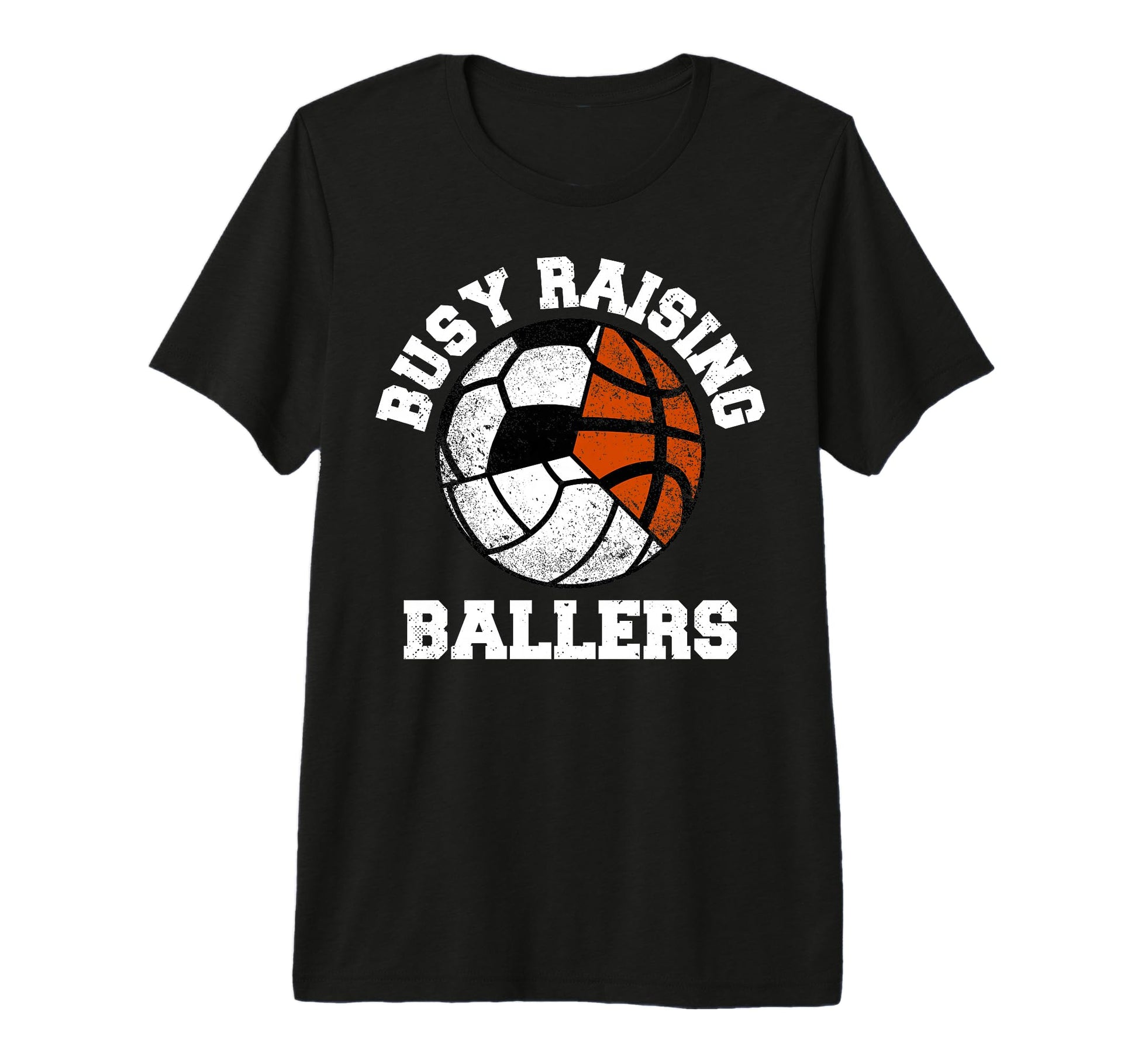 Busy Raising Ballers Funny Volleyball T-Shirt - Novelty Apparel Men Women - T-Shirt, Sweatshirt, Hoodie