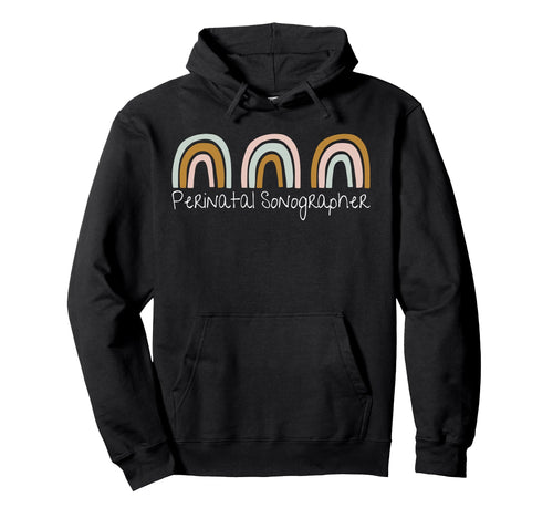 Perinatal Sonographer Rainbow Mfm Ob Hoodie - Custom Art Print for Adults - T-Shirt, Sweatshirt, Hoodie