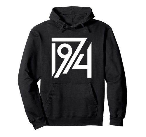 1974 Birthday Grunge Alternative Hoodie - Streetwear Style Men Women - T-Shirt, Sweatshirt, Hoodie