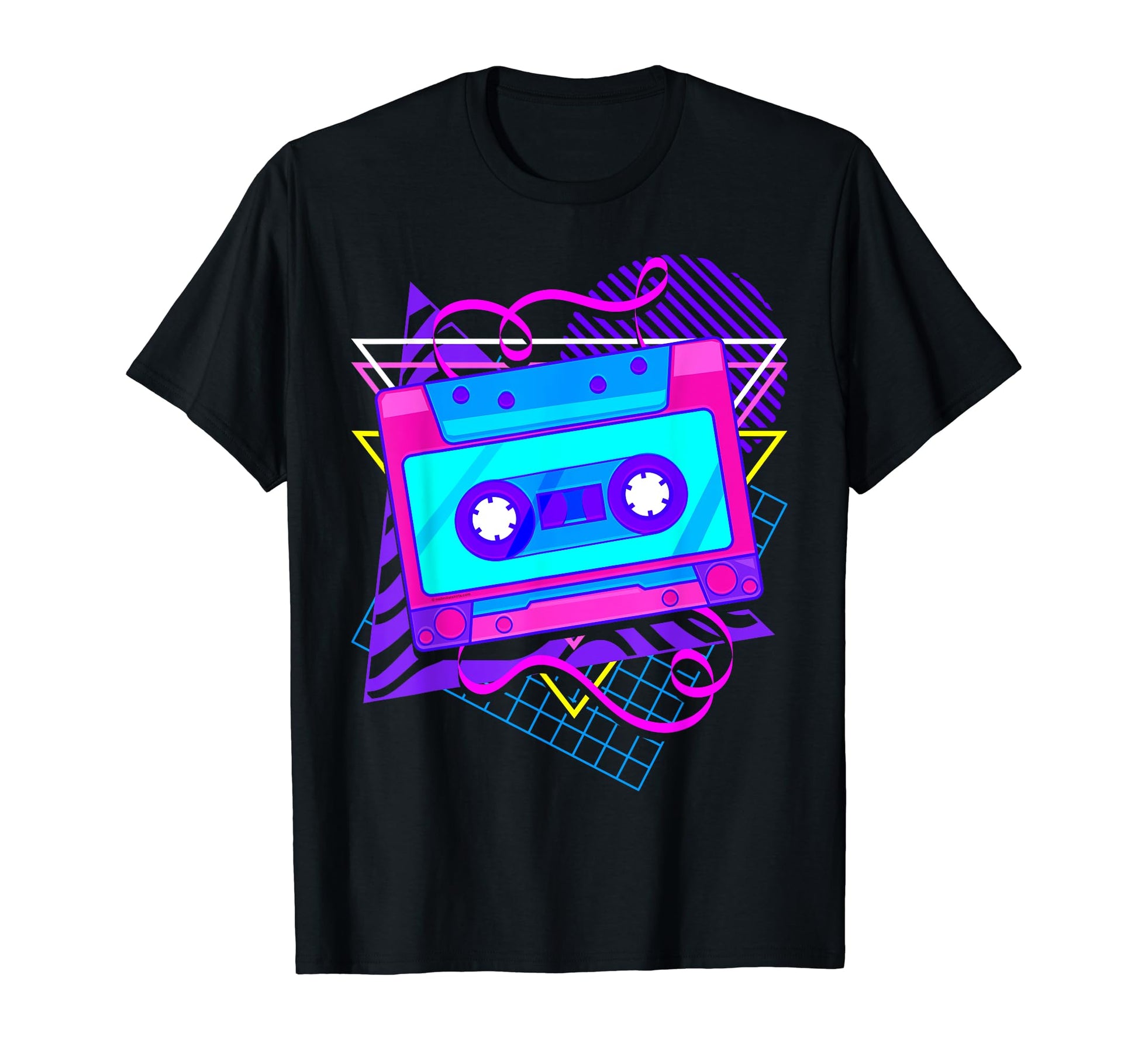 Synthwave Cassette Tape Vaporwave T-Shirt - Trendy Graphic for Adults - T-Shirt, Sweatshirt, Hoodie