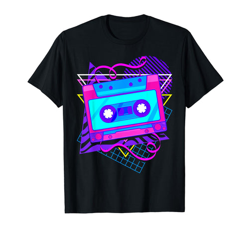 Synthwave Cassette Tape Vaporwave T-Shirt - Trendy Graphic for Adults - T-Shirt, Sweatshirt, Hoodie