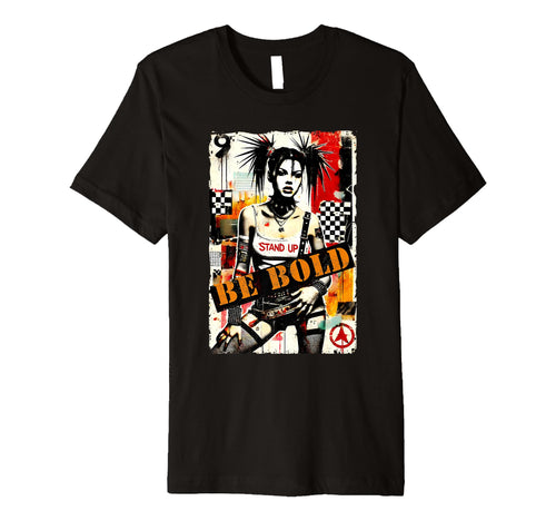 Punk Graffiti 90S Grunge Distressed T-Shirt - Graphic Print for Adults - T-Shirt, Sweatshirt, Hoodie
