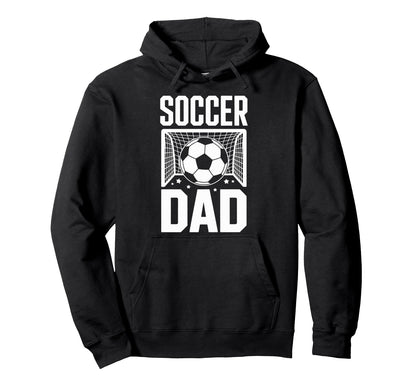 Soccer Dad Cheer Soccer Players Game Hoodie - Aesthetic Graphic for Adults - T-Shirt, Sweatshirt, Hoodie