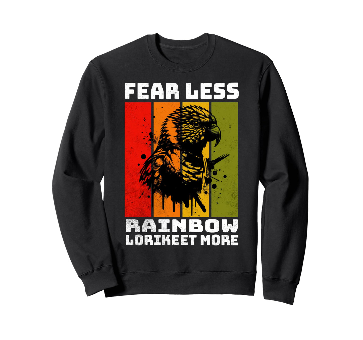 Rainbow Lorikeet Rainbow Lorikeet Sweatshirt - Minimalist Print Unisex - T-Shirt, Sweatshirt, Hoodie