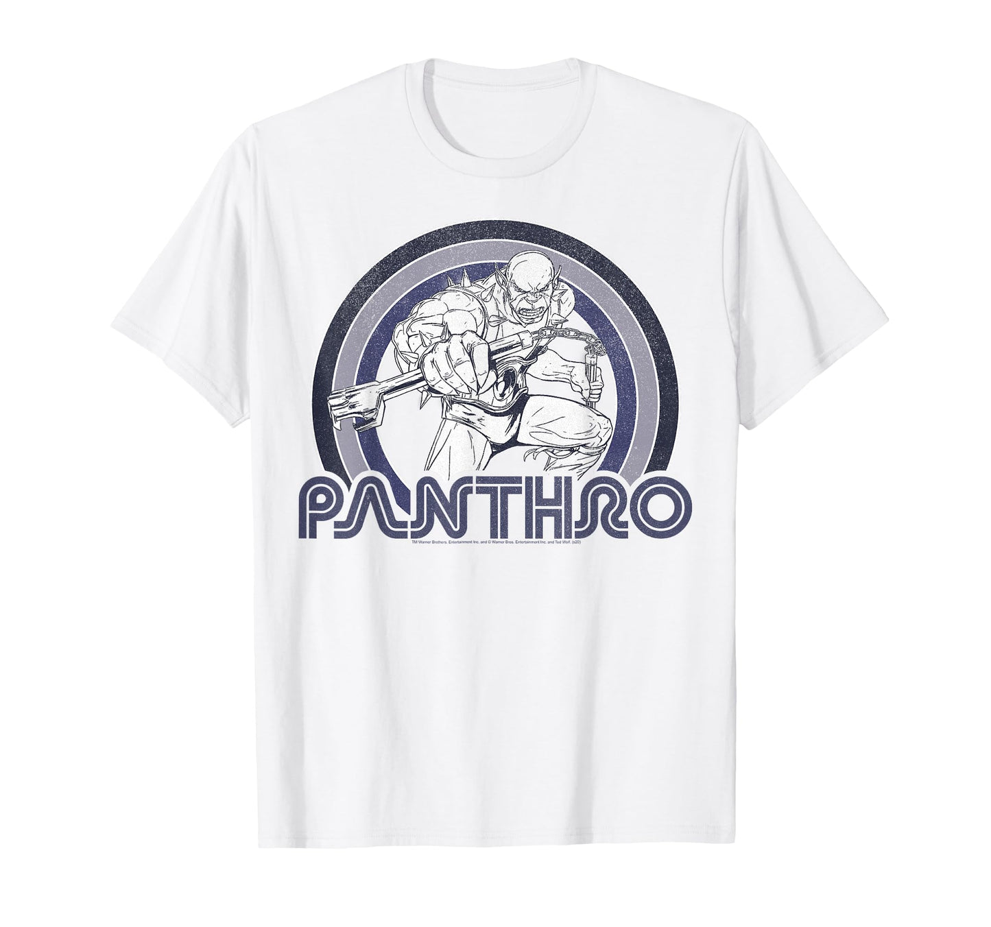 Thundercats Panthro Rainbow T-Shirt - Minimalist Print Men Women - T-Shirt, Sweatshirt, Hoodie