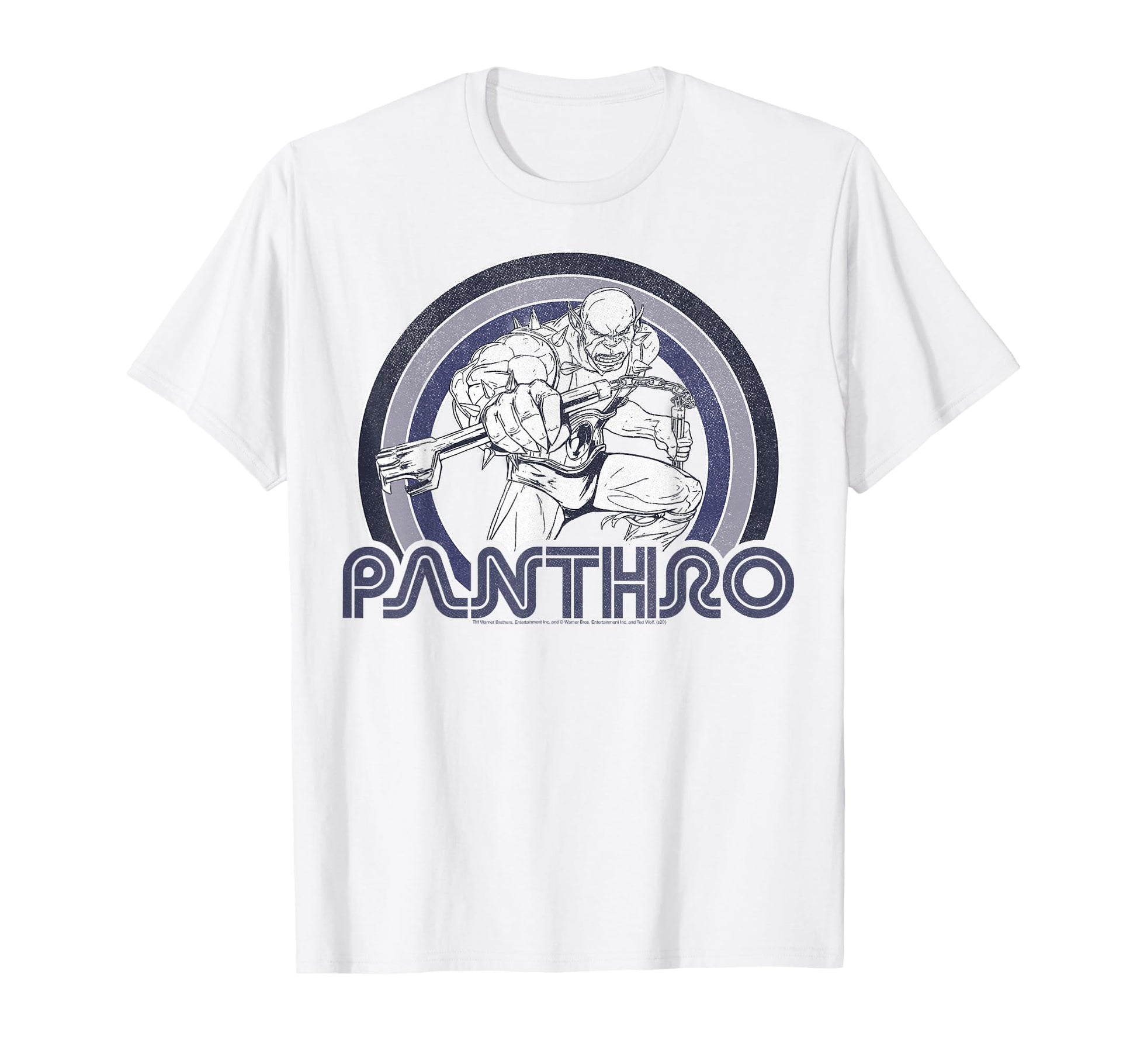 Thundercats Panthro Rainbow T-Shirt - Minimalist Print Men Women - T-Shirt, Sweatshirt, Hoodie