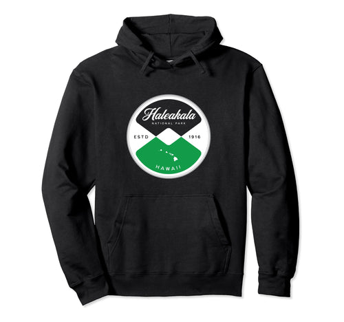Haleakala National Park Hawaii Circle Hoodie - Graphic Print Men Women - T-Shirt, Sweatshirt, Hoodie