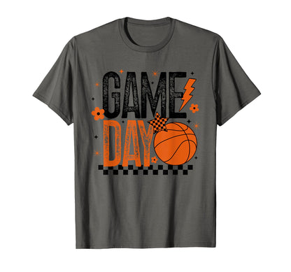 Basketball Mom Game Day Tipoff T-Shirt - Custom Art Print for Adults - T-Shirt, Sweatshirt, Hoodie