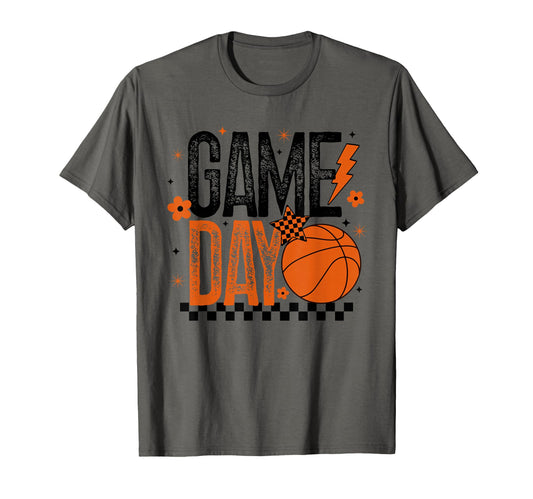 Basketball Mom Game Day Tipoff T-Shirt - Custom Art Print for Adults - T-Shirt, Sweatshirt, Hoodie