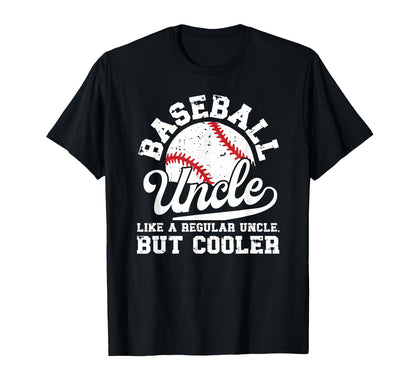 Baseball Uncle Baseball Player Uncle T-Shirt - Custom Art Print Unisex - T-Shirt, Sweatshirt, Hoodie