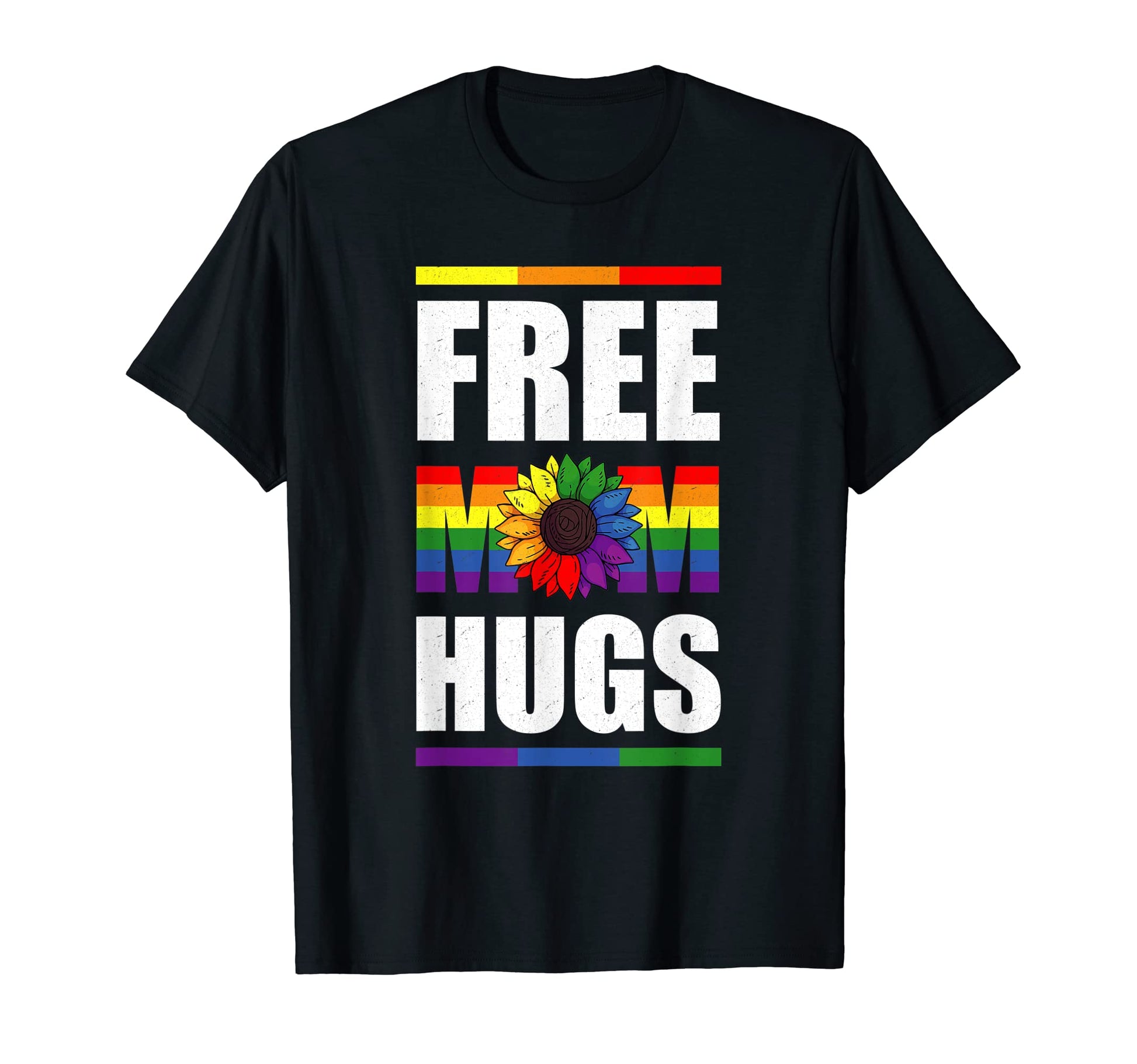 Free Mom Hugs Lgbt Pride Leopard T-Shirt - Unique Graphic Men Women - T-Shirt, Sweatshirt, Hoodie