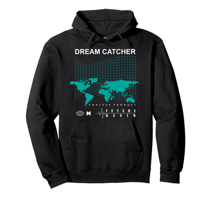 Dream Catcher Travel Aesthetic Edgy Hoodie - Fun Novelty Design Men Women - T-Shirt, Sweatshirt, Hoodie