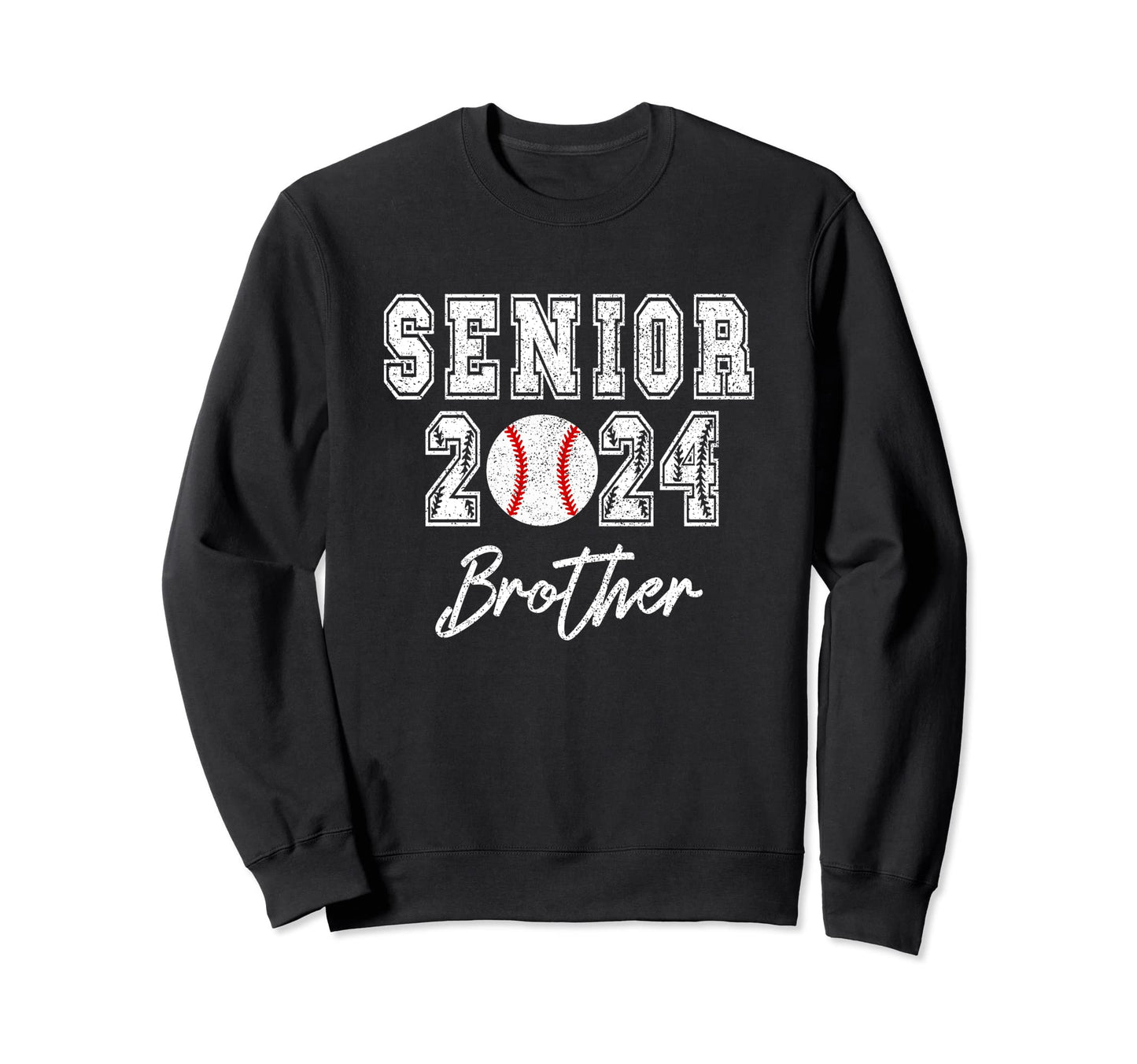 Matching Family Baseball Class 2024 Sweatshirt - Fun Novelty Design Unisex - T-Shirt, Sweatshirt, Hoodie